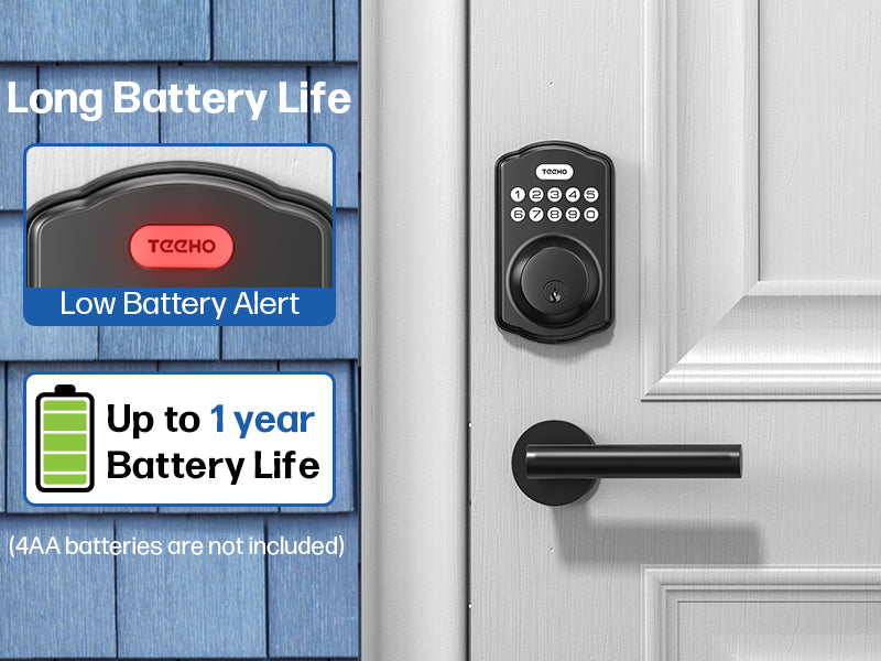 (Use promo code to save $9)TEEHO TK001 Keypad Deadbolt