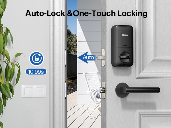 (Use promo code to save $9)TEEHO TK001 Keypad Deadbolt