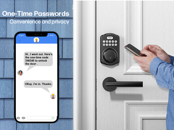 (Use promo code to save $9)TEEHO TK001 Keypad Deadbolt