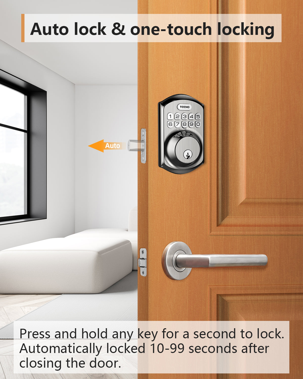 TEEHO TE001 Keypad Deadbolt