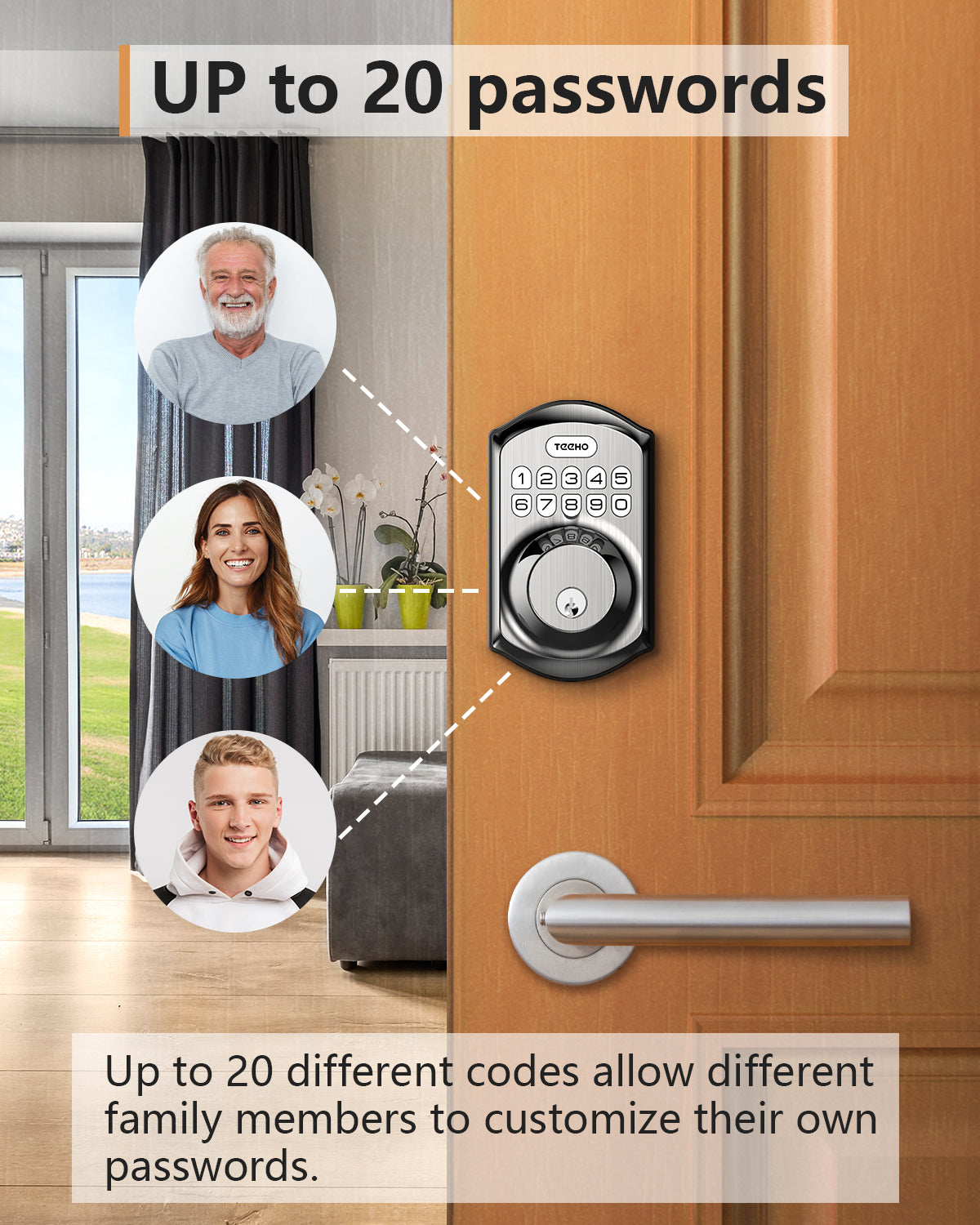 TEEHO TE001 Keypad Deadbolt