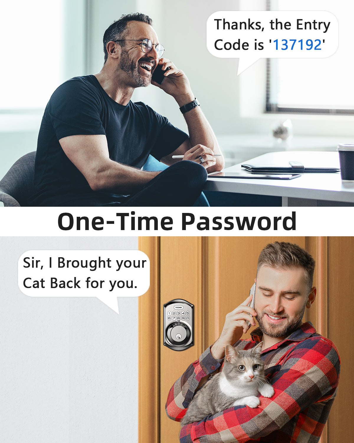 TEEHO TE001 Keypad Deadbolt