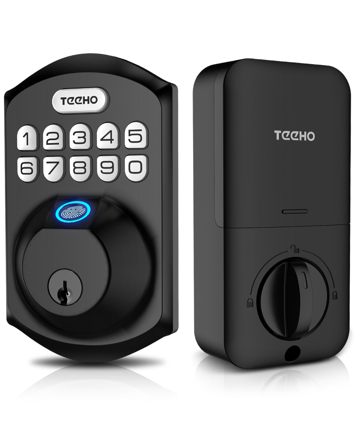 TEEHO TE002 Keypad Deadbolt with Fingerprint