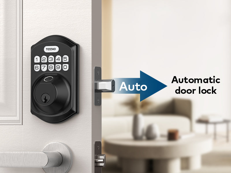 TEEHO TE002H Fingerprint Keyless Entry Door Lock - Front Door Lock