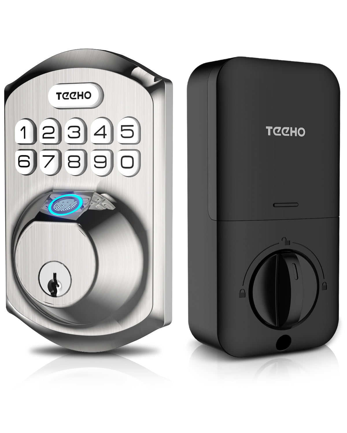 TEEHO TE002 Keypad Deadbolt with Fingerprint